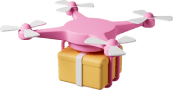 Hero section drone